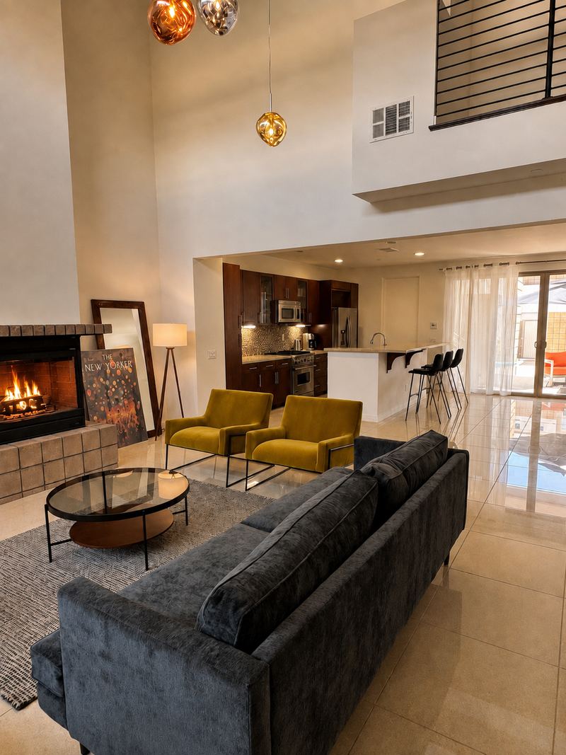The Home - Living Area